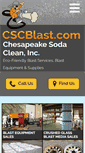 Mobile Screenshot of chesapeakesodaclean.com